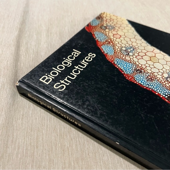 👑Vintage 1980 Biological Structures Atlas Krommenhoek Sebus Esch Hardcover - Picture 2 of 14